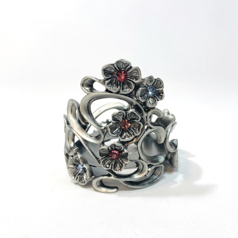 Partylite Pewter Candle Holder Jewel